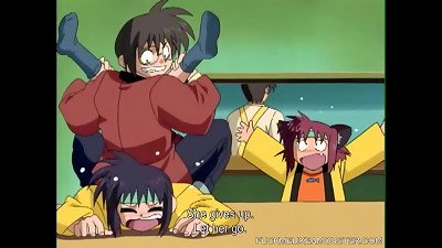 anime fantasy scene with on campus mystery