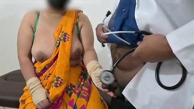 doctor checking telugu aunty orbs