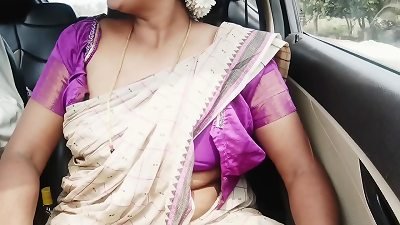 Saree huge boobs Indian aunty with sonny in law long drive for fucking. Telugu dirty talks.